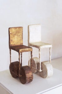 Walzenrollstuhlhocker